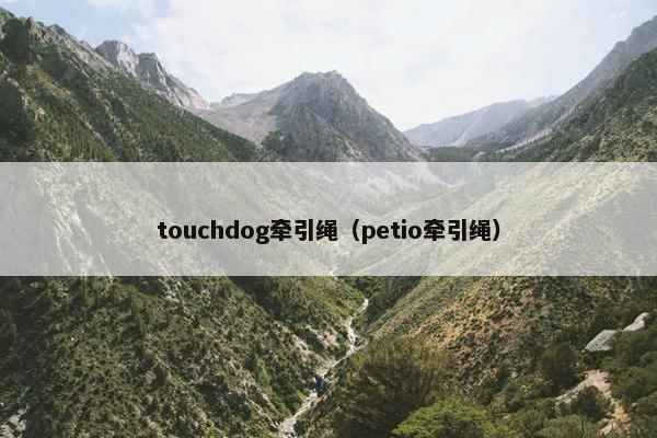touchdog牵引绳（petio牵引绳）