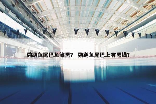 鹦鹉鱼尾巴鱼鳍黑？ 鹦鹉鱼尾巴上有黑线？