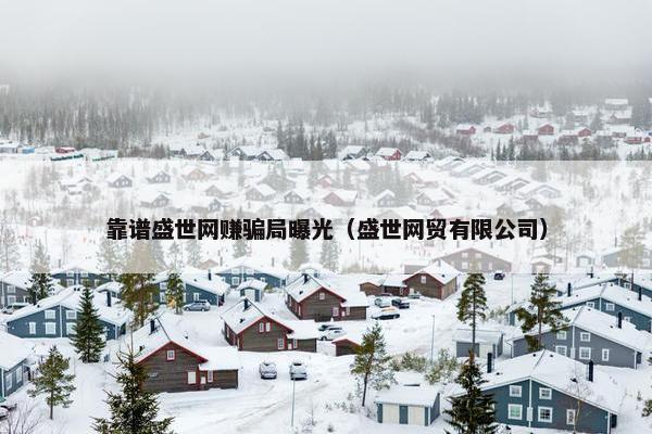 靠谱盛世网赚骗局曝光（盛世网贸有限公司）