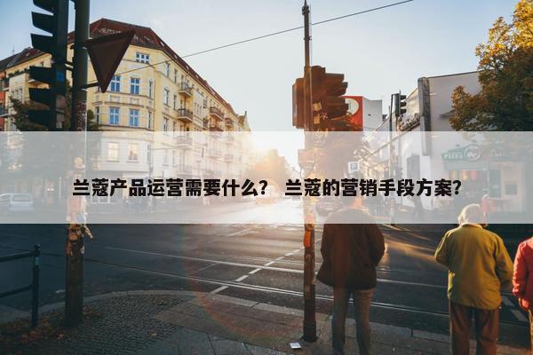 兰蔻产品运营需要什么？ 兰蔻的营销手段方案？