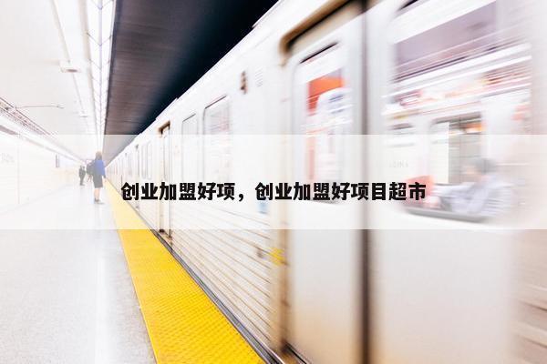 创业加盟好项，创业加盟好项目超市