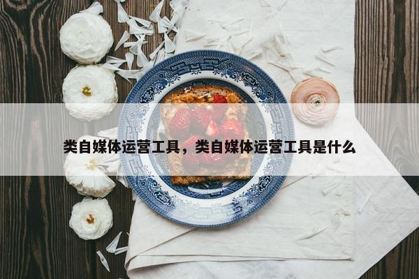 类自媒体运营工具，类自媒体运营工具是什么