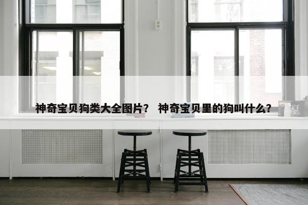 神奇宝贝狗类大全图片？ 神奇宝贝里的狗叫什么？