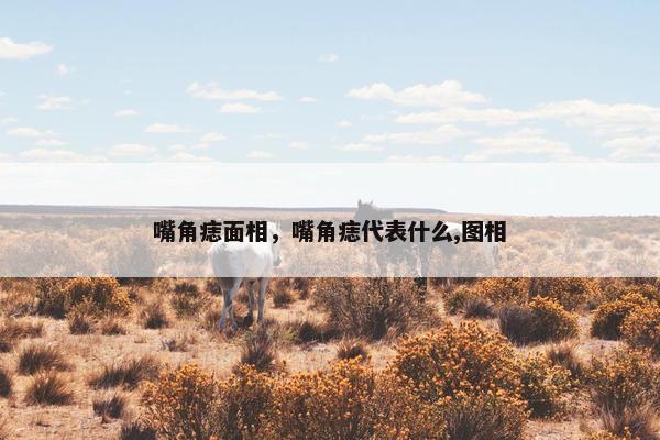 嘴角痣面相，嘴角痣代表什么,图相