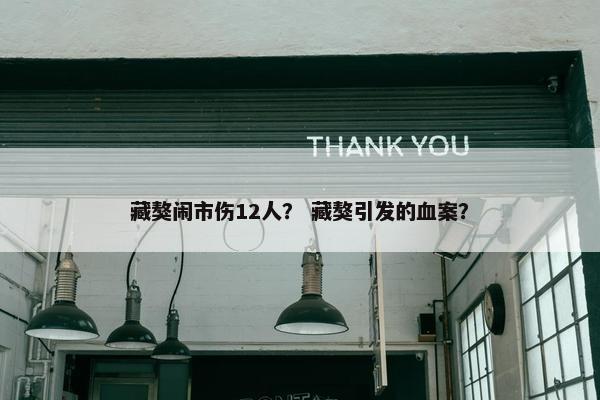 藏獒闹市伤12人？ 藏獒引发的血案？