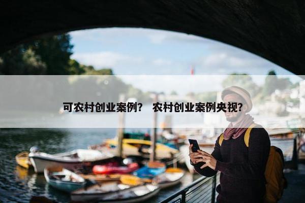 可农村创业案例？ 农村创业案例央视？