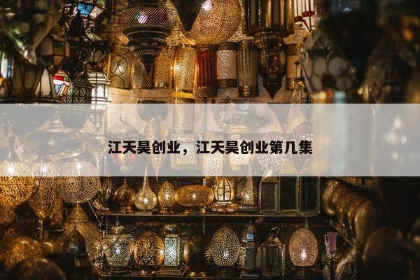 江天昊创业，江天昊创业第几集