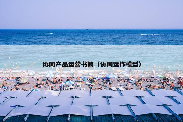 协同产品运营书籍（协同运作模型）