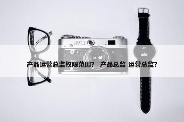 产品运营总监权限范围？ 产品总监 运营总监？