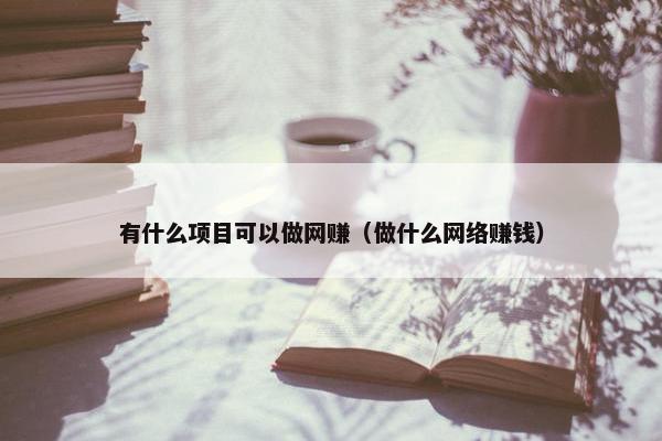 有什么项目可以做网赚（做什么网络赚钱）