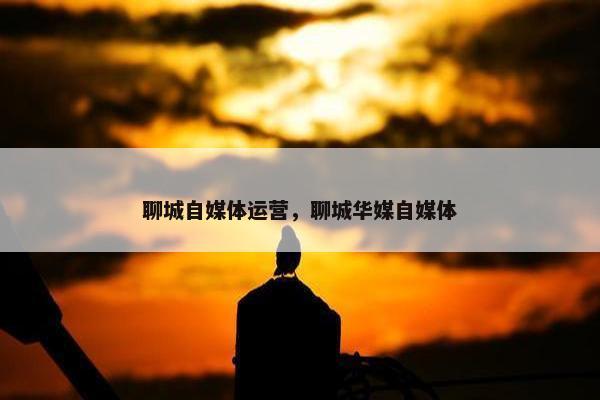 聊城自媒体运营，聊城华媒自媒体