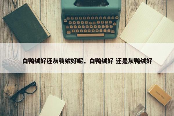 白鸭绒好还灰鸭绒好呢，白鸭绒好 还是灰鸭绒好