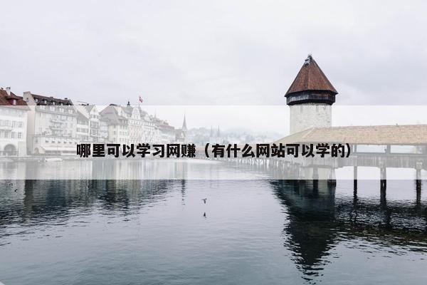 哪里可以学习网赚（有什么网站可以学的）