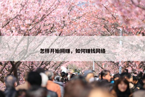 怎样开始网赚，如何赚钱网络