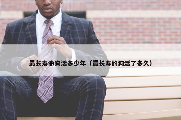 最长寿命狗活多少年（最长寿的狗活了多久）