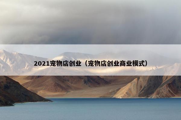 2021宠物店创业（宠物店创业商业模式）