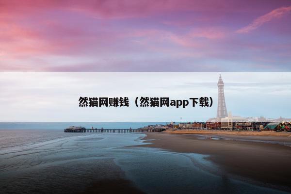 然猫网赚钱（然猫网app下载）