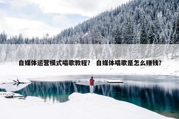 自媒体运营模式唱歌教程？ 自媒体唱歌是怎么赚钱？