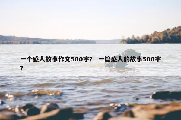 一个感人故事作文500字？ 一篇感人的故事500字？