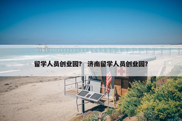 留学人员创业园? 济南留学人员创业园?