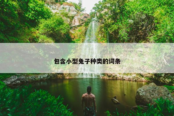 包含小型兔子种类的词条