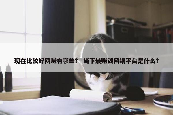 现在比较好网赚有哪些？ 当下最赚钱网络平台是什么？