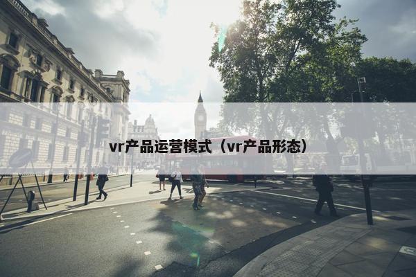 vr产品运营模式（vr产品形态）