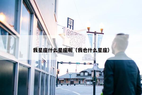 我星座什么星座呢（我也什么星座）