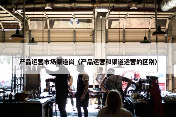 产品运营市场渠道岗（产品运营和渠道运营的区别）