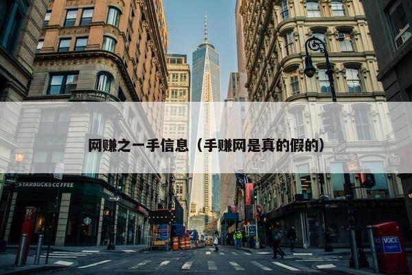 网赚之一手信息（手赚网是真的假的）