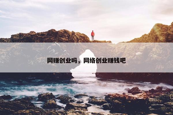 网赚创业吗，网络创业赚钱吧