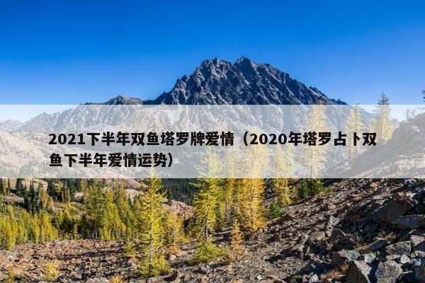 2021下半年双鱼塔罗牌爱情（2020年塔罗占卜双鱼下半年爱情运势）