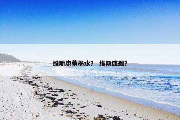 维斯康蒂墨水？ 维斯康提？