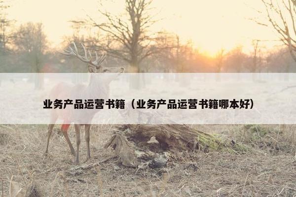 业务产品运营书籍（业务产品运营书籍哪本好）