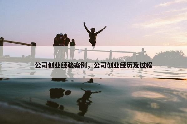 公司创业经验案例，公司创业经历及过程