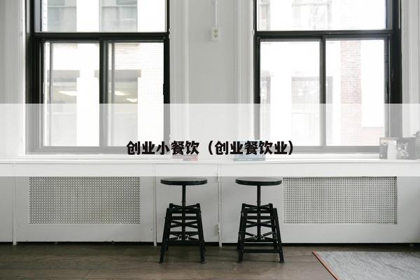 创业小餐饮（创业餐饮业）