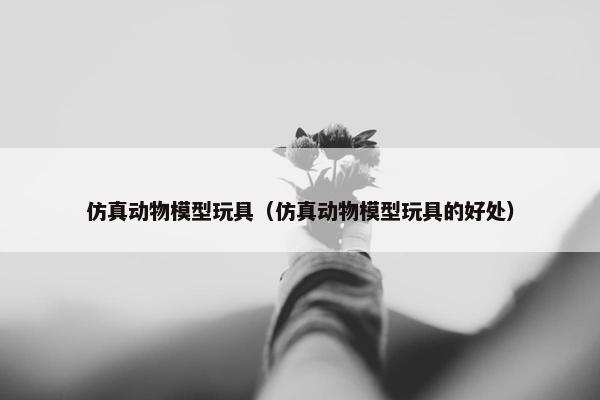 仿真动物模型玩具（仿真动物模型玩具的好处）