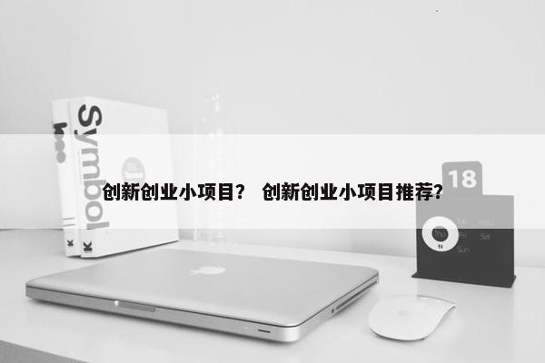 创新创业小项目？ 创新创业小项目推荐？