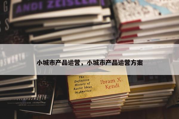 小城市产品运营，小城市产品运营方案