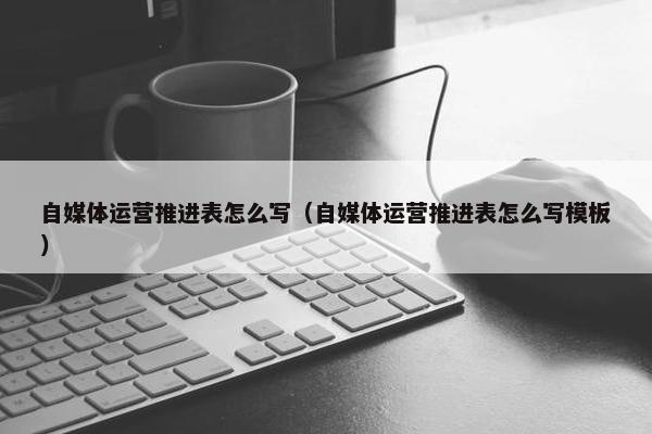 自媒体运营推进表怎么写（自媒体运营推进表怎么写模板）