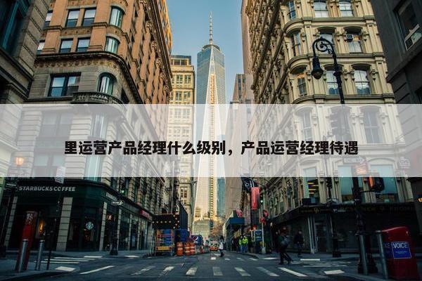 里运营产品经理什么级别，产品运营经理待遇