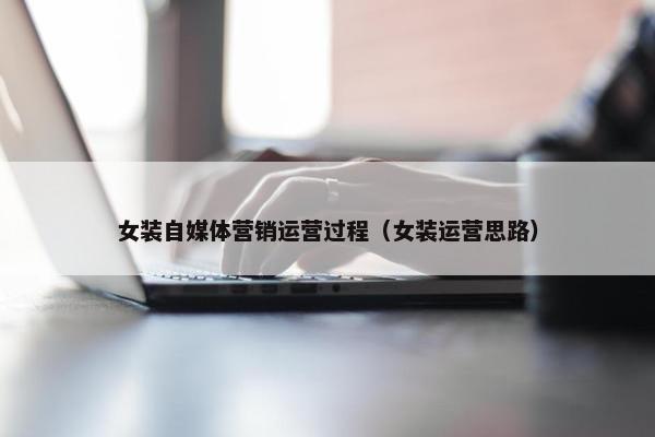 女装自媒体营销运营过程（女装运营思路）