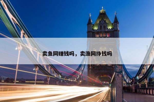 卖鱼网赚钱吗，卖渔网挣钱吗