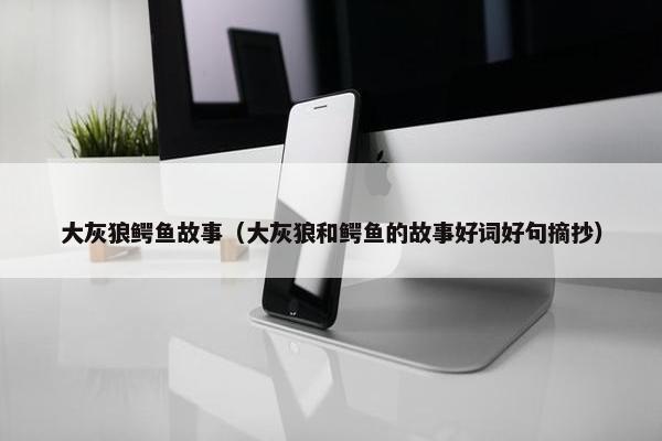 大灰狼鳄鱼故事（大灰狼和鳄鱼的故事好词好句摘抄）