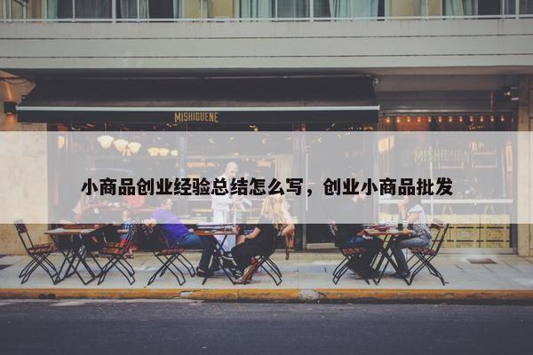 小商品创业经验总结怎么写，创业小商品批发