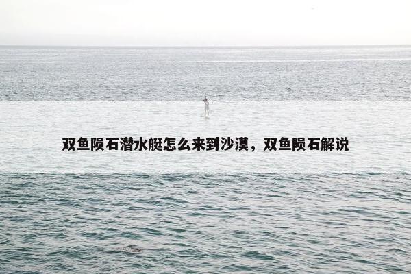 双鱼陨石潜水艇怎么来到沙漠，双鱼陨石解说