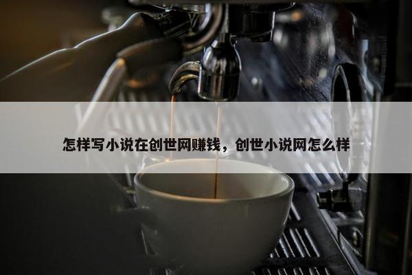 怎样写小说在创世网赚钱，创世小说网怎么样