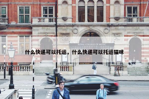 什么快递可以托运，什么快递可以托运猫咪