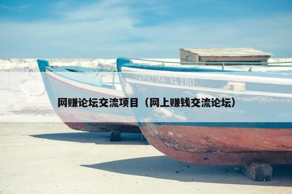 网赚论坛交流项目（网上赚钱交流论坛）